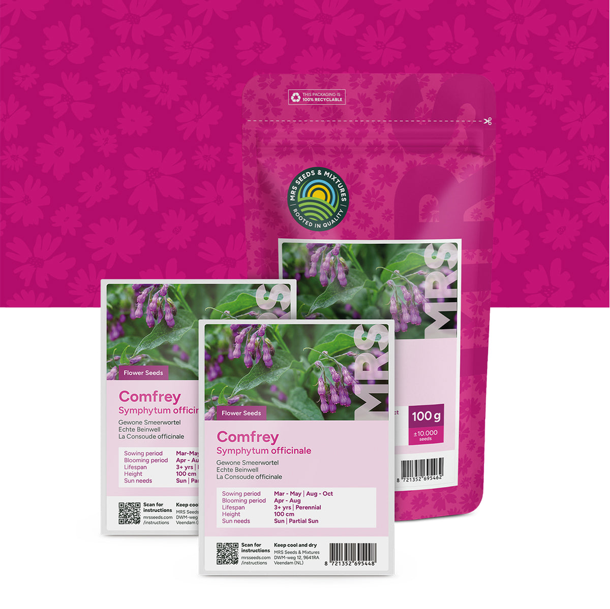 Consoude officinale – Symphytum officinale