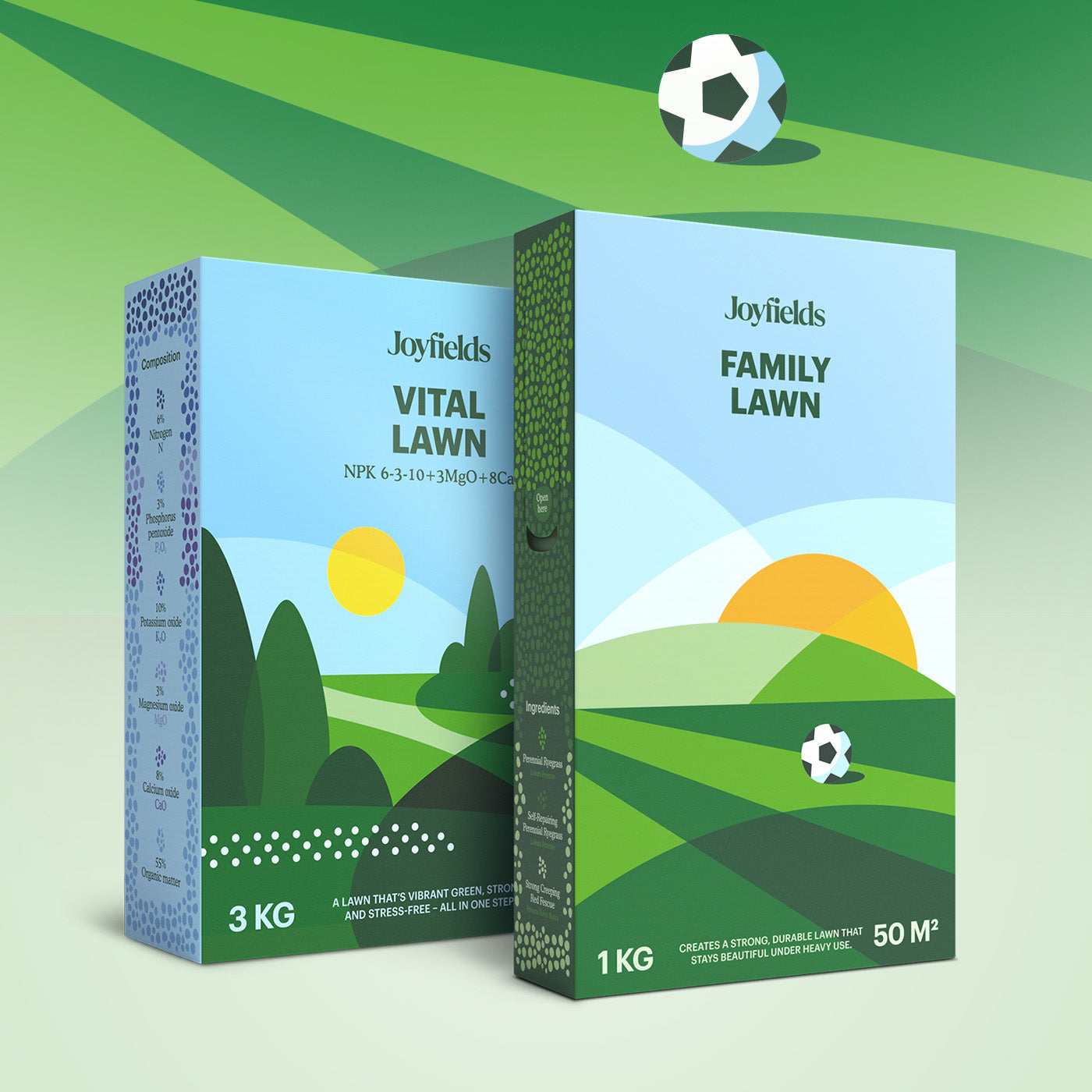 Joyfields Gazonaanlegkit voor 50m2