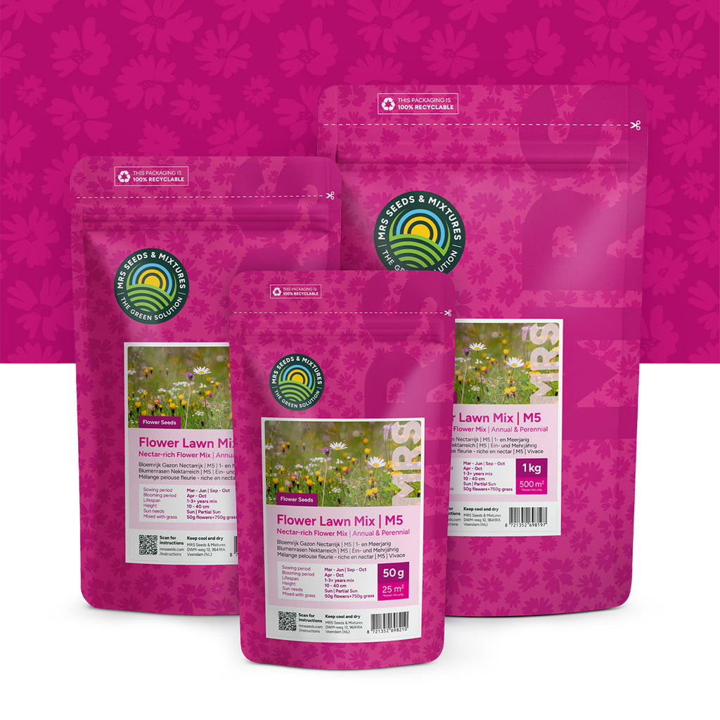 Type M5 - Mélange pelouse fleurie - riche en nectar