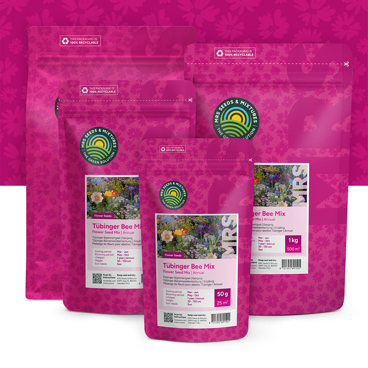 Mélange de fleurs pour abeilles Tübinger