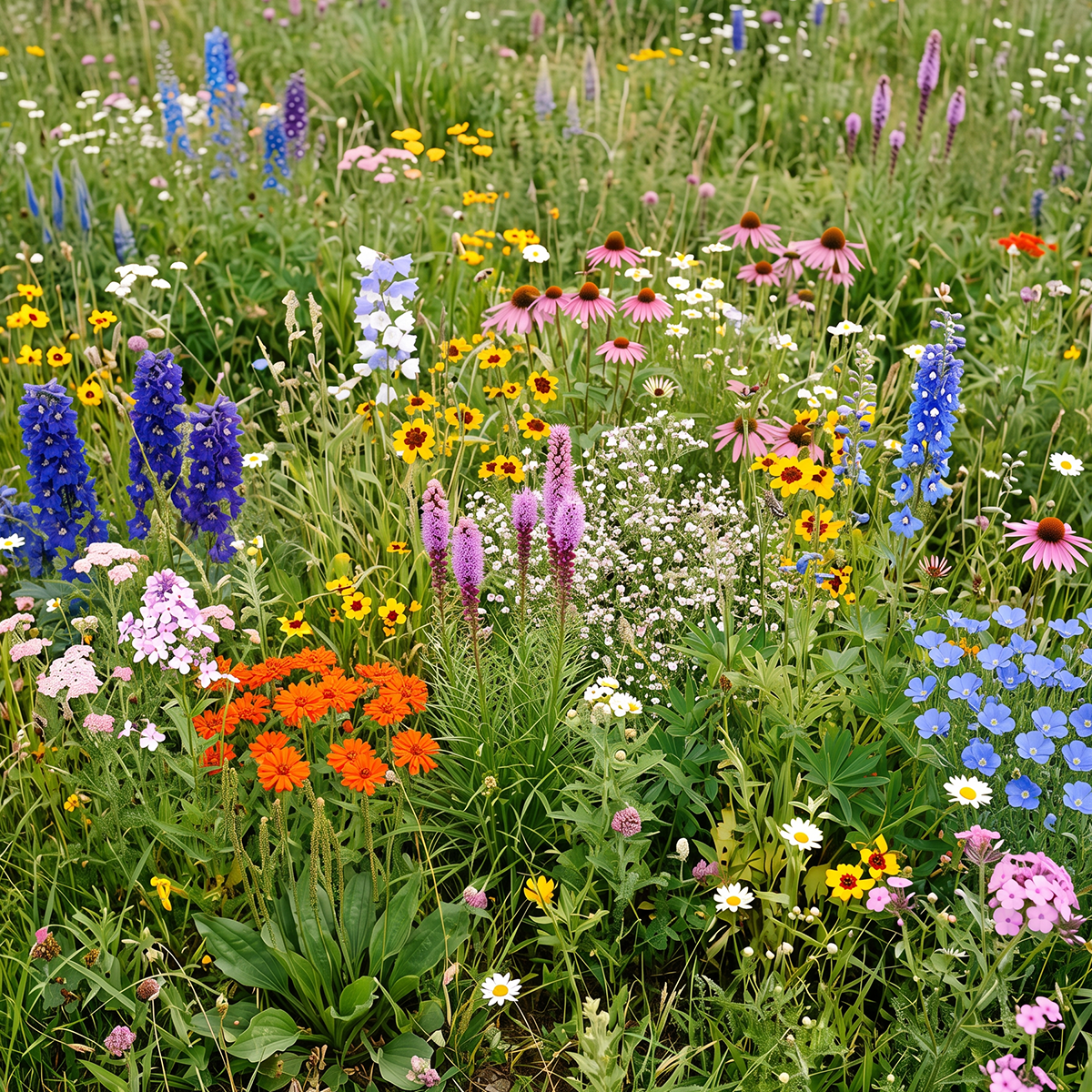 Mélange de fleurs hautes – vivaces