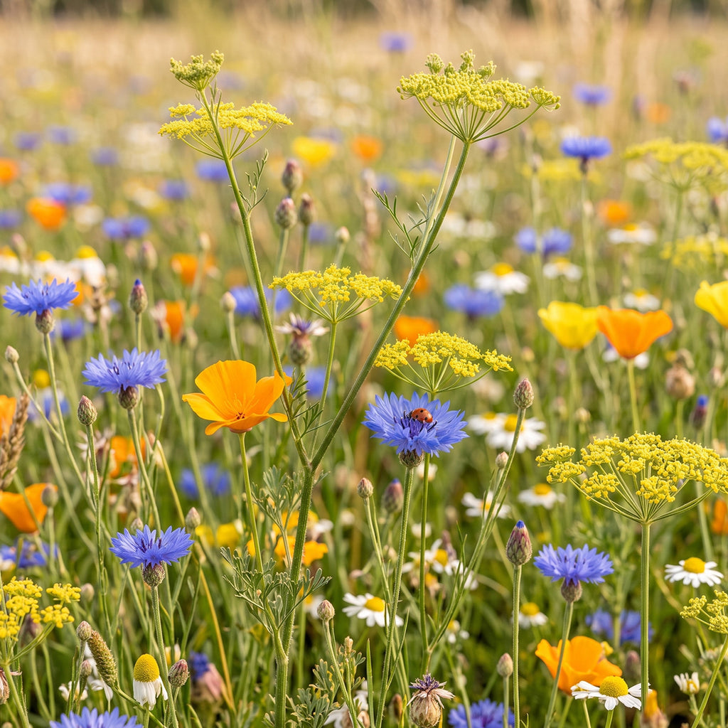 Mélange de fleurs pour coccinelles