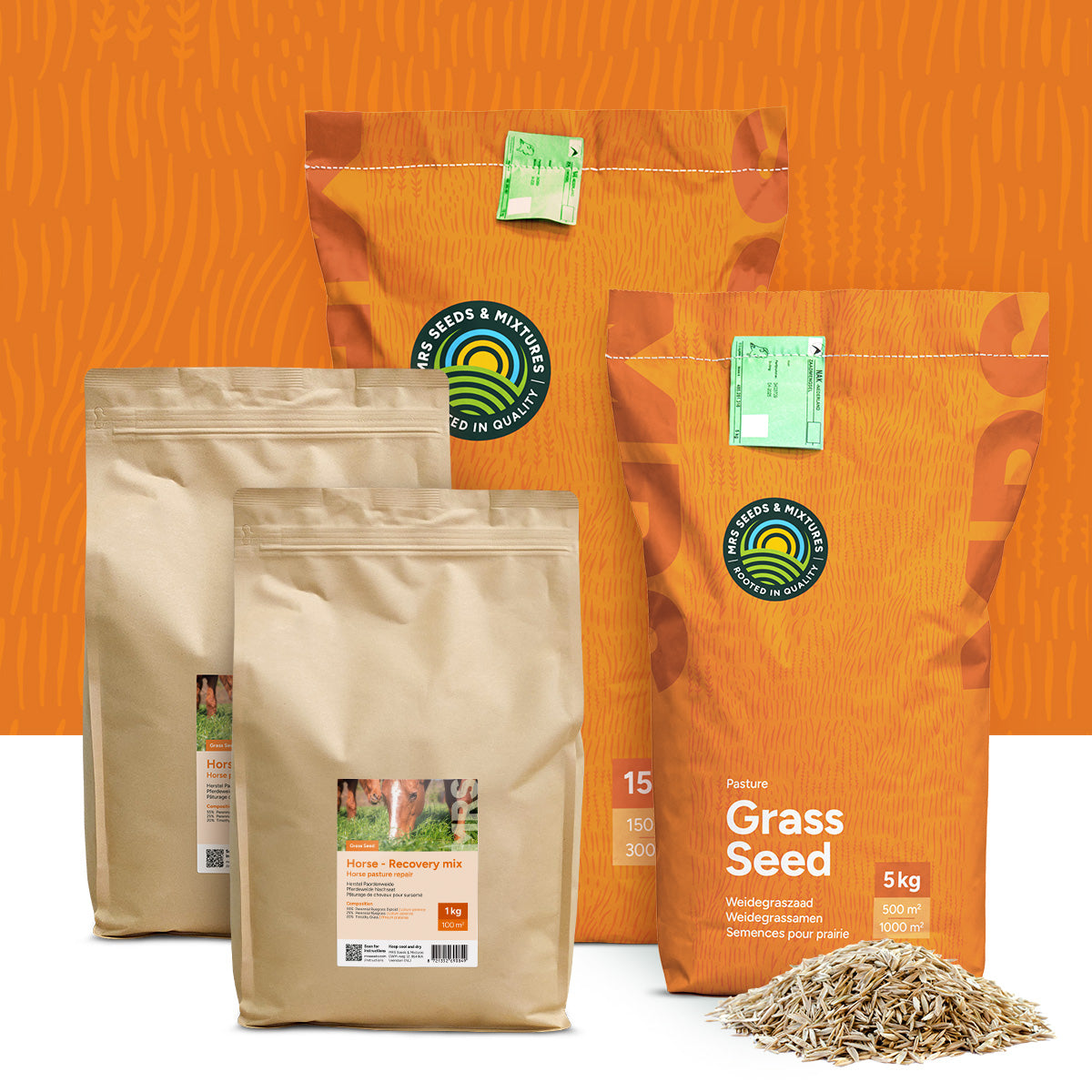 Horse - Recovery mix | Pâturage de chevaux pour sursemé