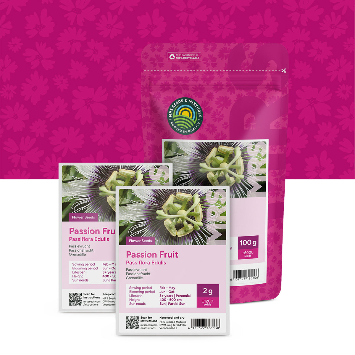 Grenadille – Passiflora edulis