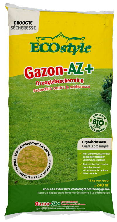 ECOstyle Gazon-AZ+ Protection contre la sécheresse 18 kg - 240 m² [fr]