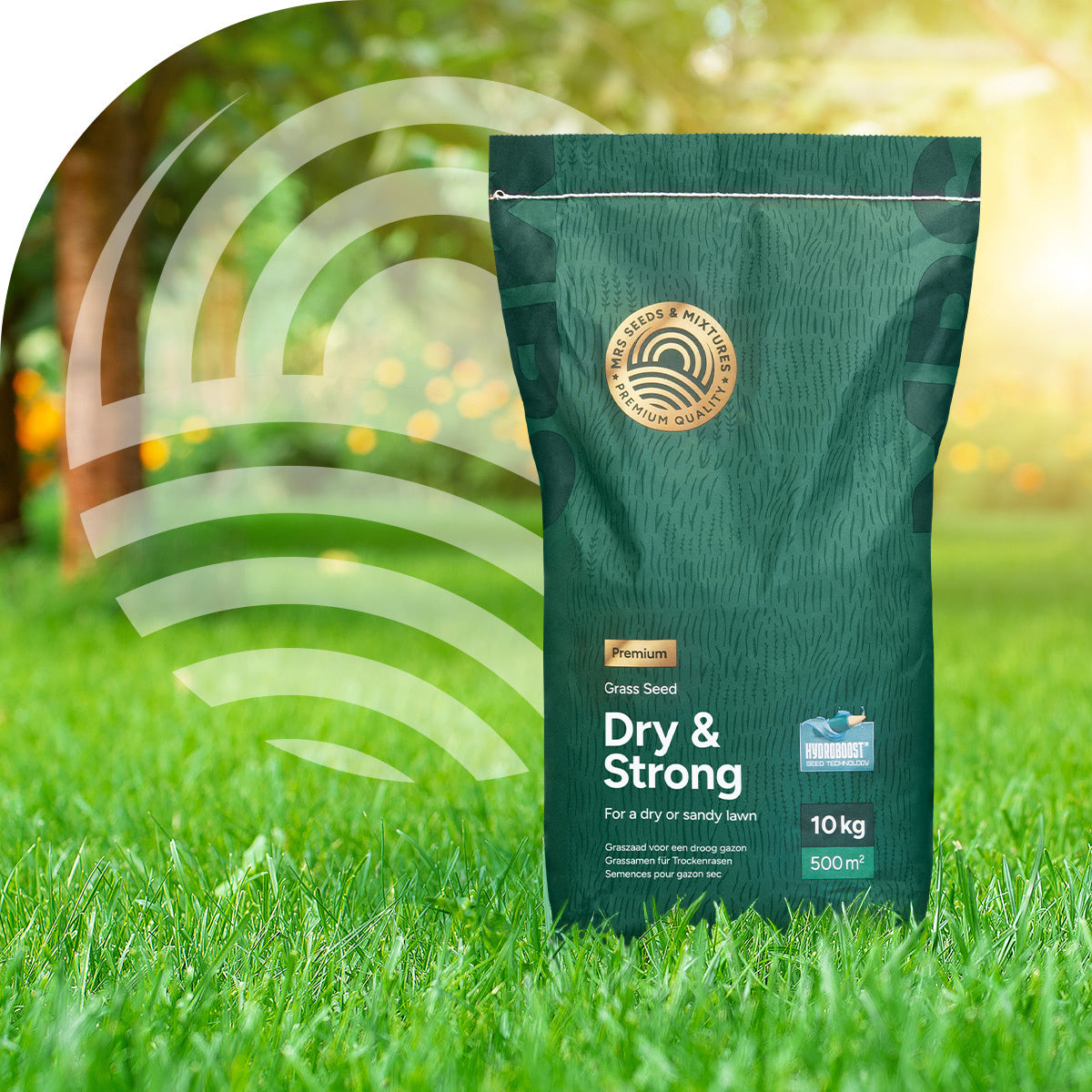 MRS Seeds & Mixtures Dry & Strong - Gazon résistant à la sécheresse 10 kg [fr]