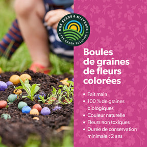 MRS Seeds & Mixtures Flower Bombs - Bombes de graines mix - Originals [fr]