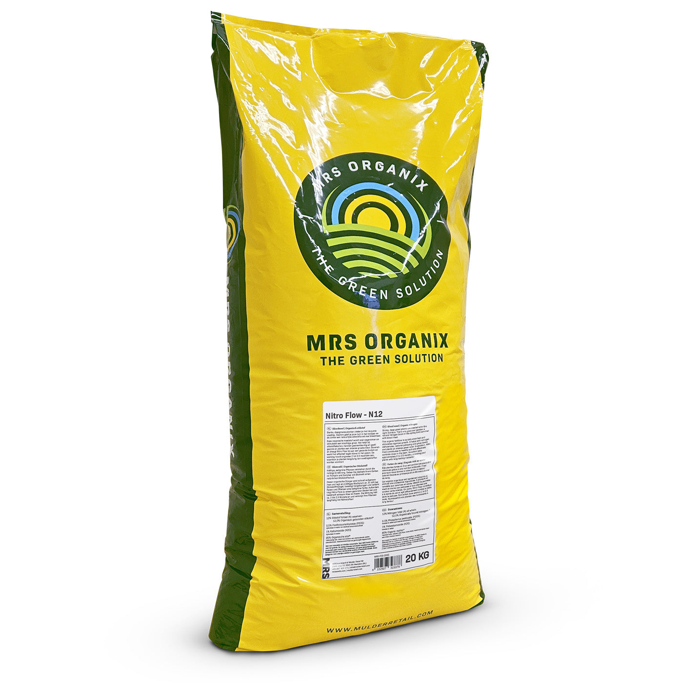 MRS Seeds & Mixtures Nitro Flow - Farine de sang | 20 kg - 400 m² [fr]