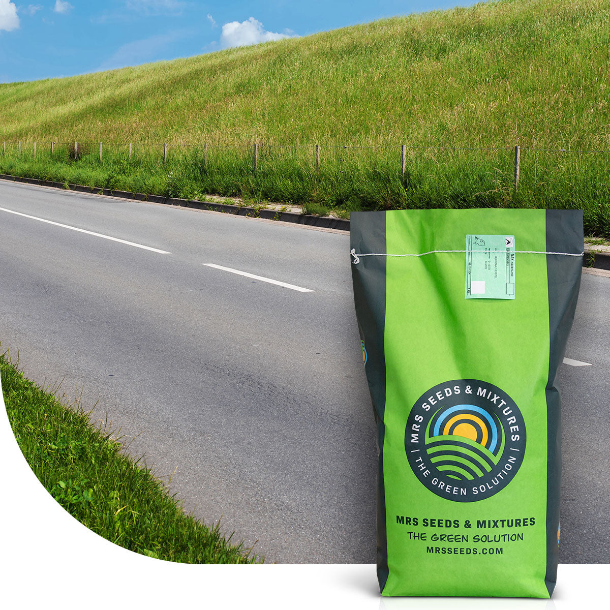 MRS Seeds & Mixtures Roadside - BTK1100 | Bermen, Taluds & Kades 15 kg [nl]